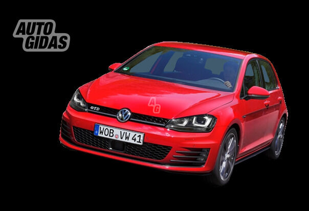 VW Golf GTD 2017 y rent