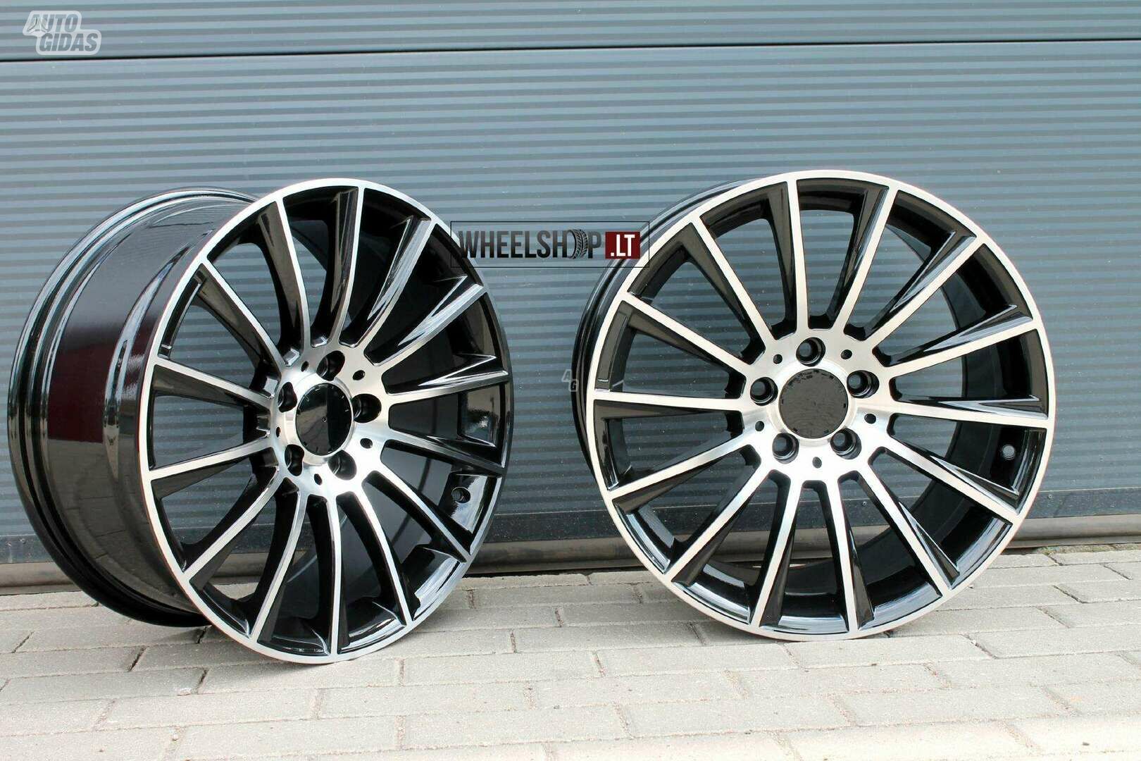 AMG EU-B1048 Style Black Polis rims