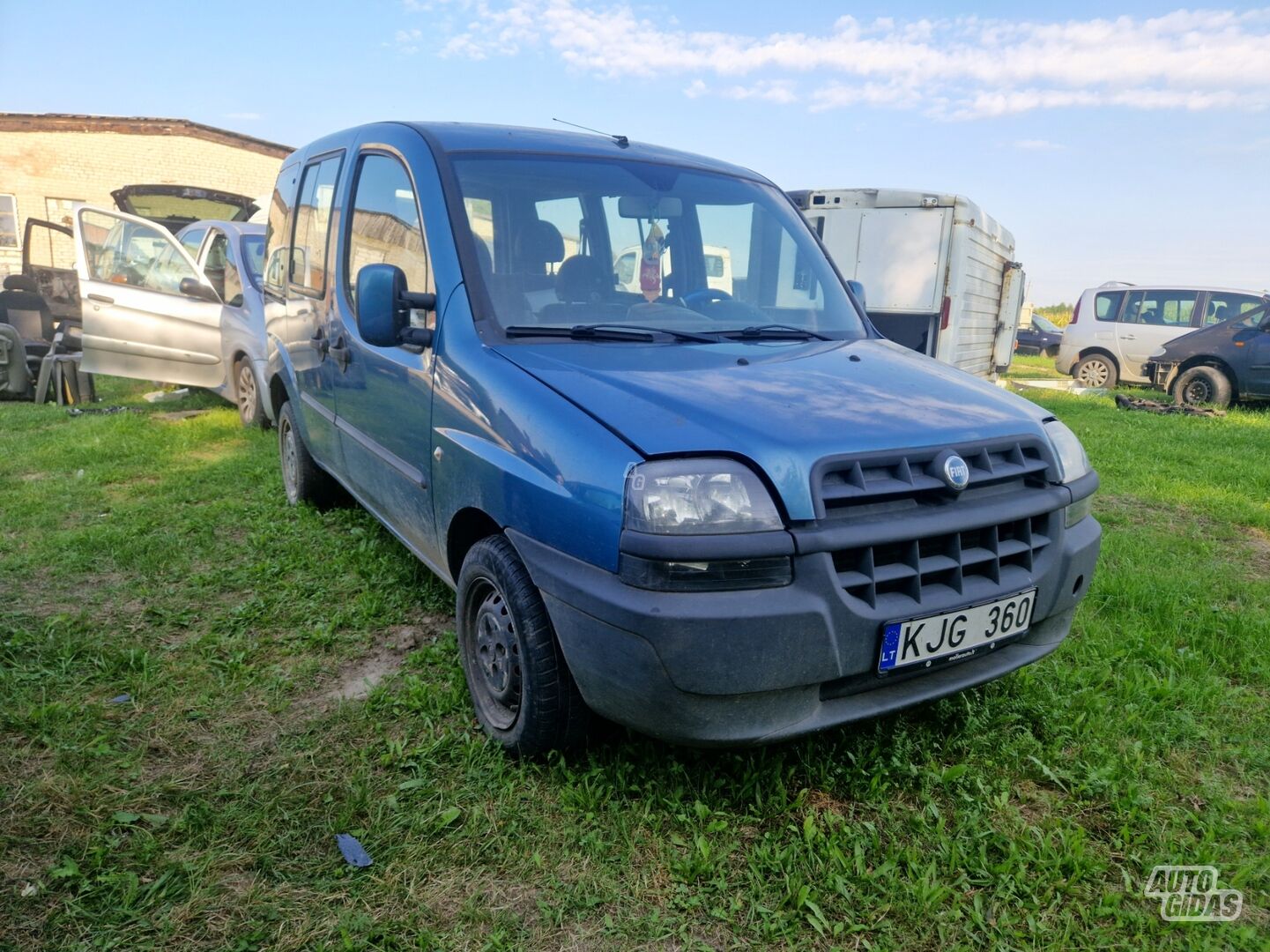 Fiat Doblo 2001 m dalys