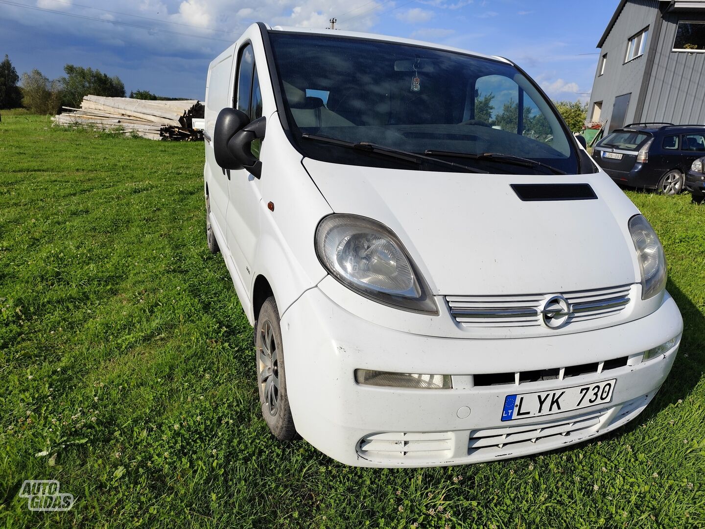 Opel Vivaro 2002 m Krovininis mikroautobusas