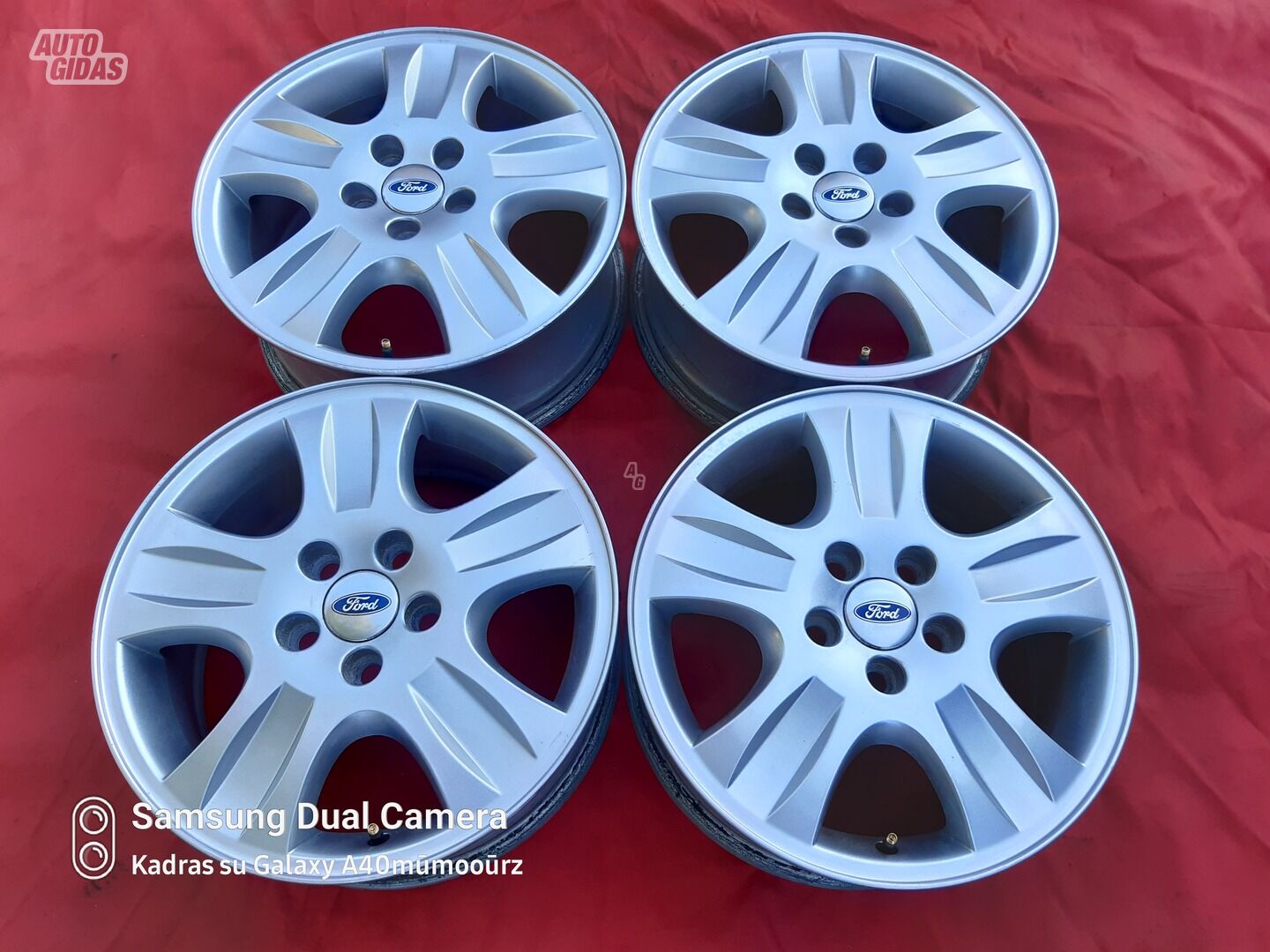 Light alloy R16 rims