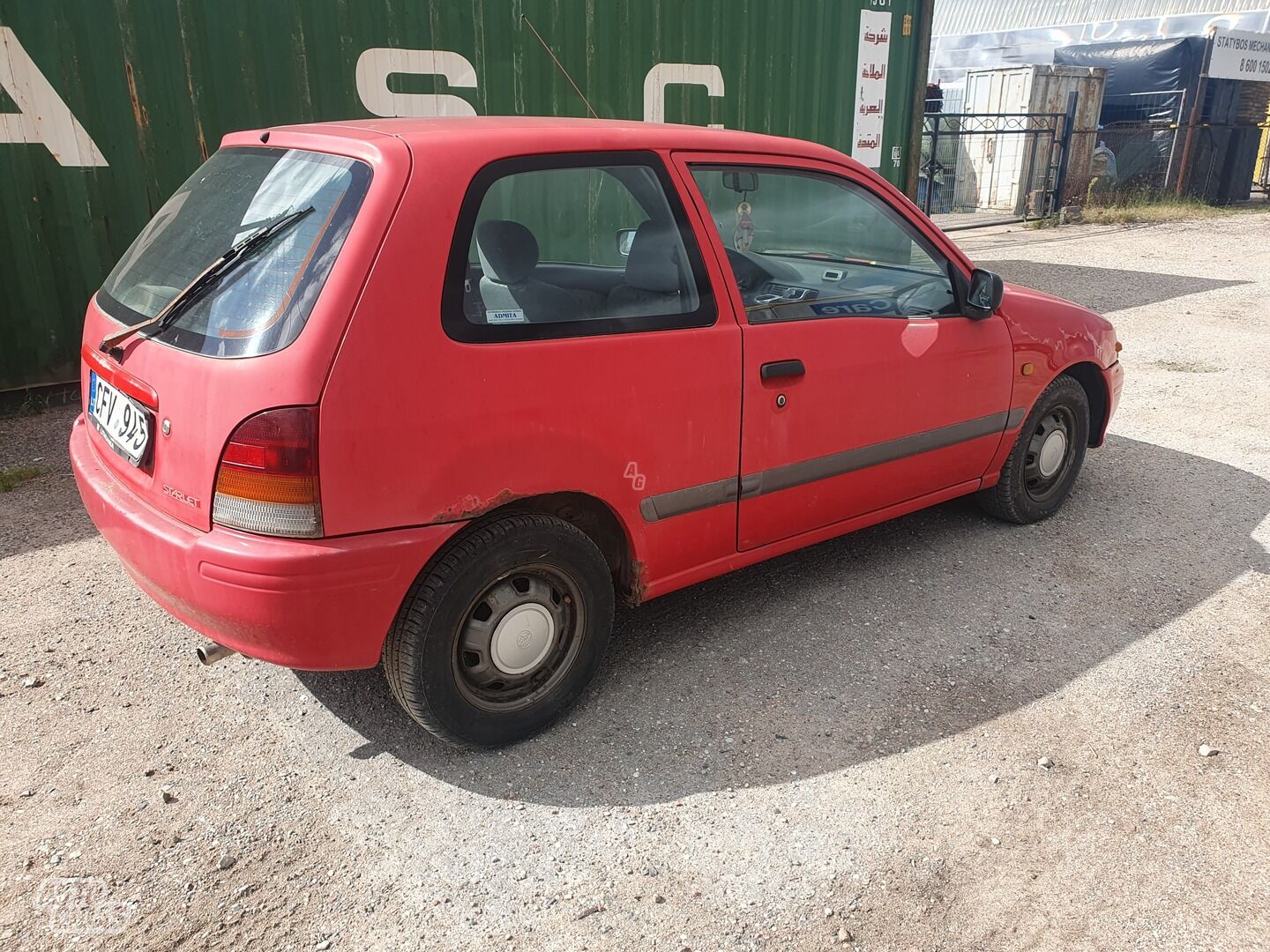 Toyota Starlet 1995 m Hečbekas