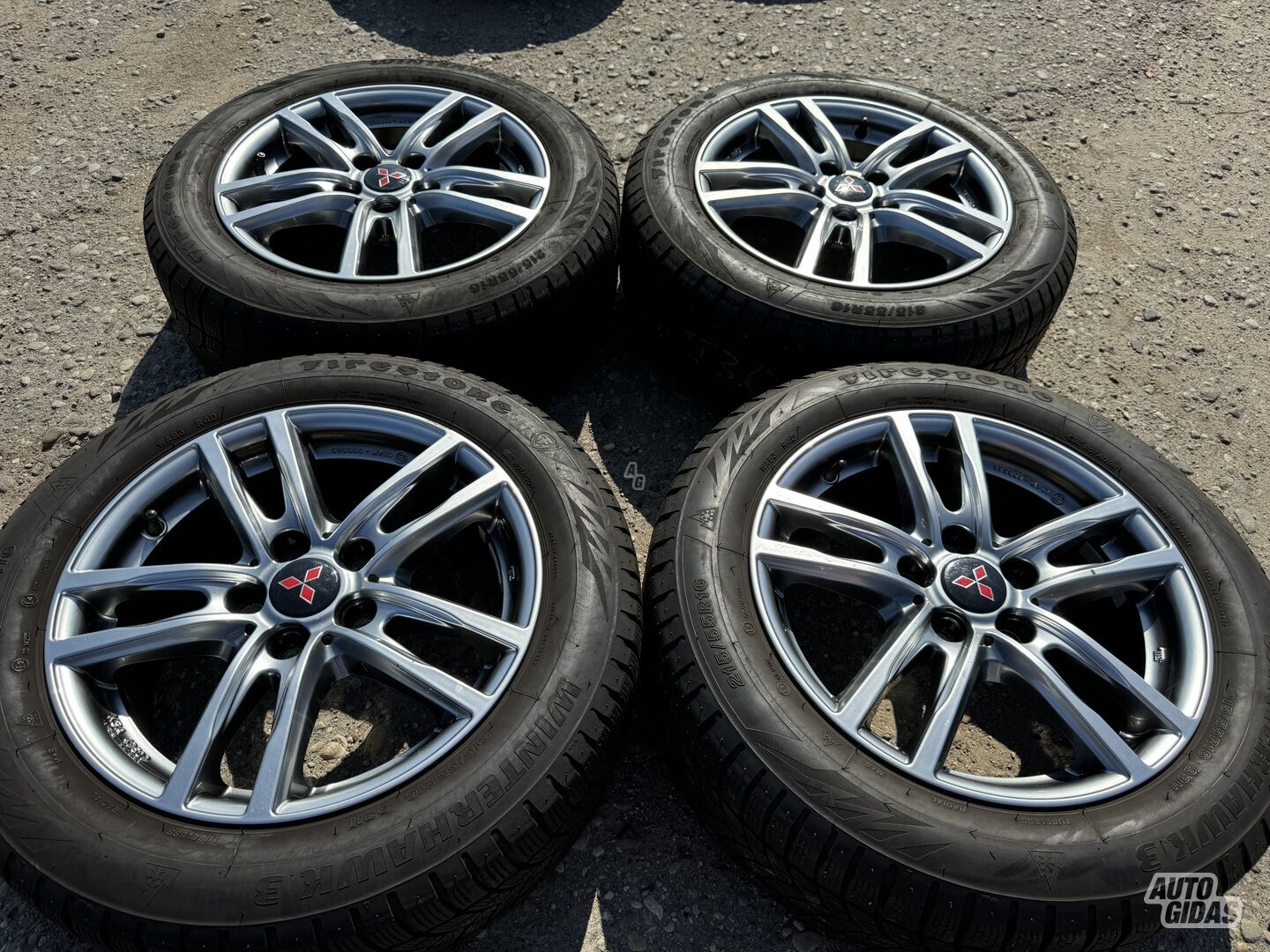 Mitsubishi Siunx\ciam, 7J ET45 light alloy R16 rims