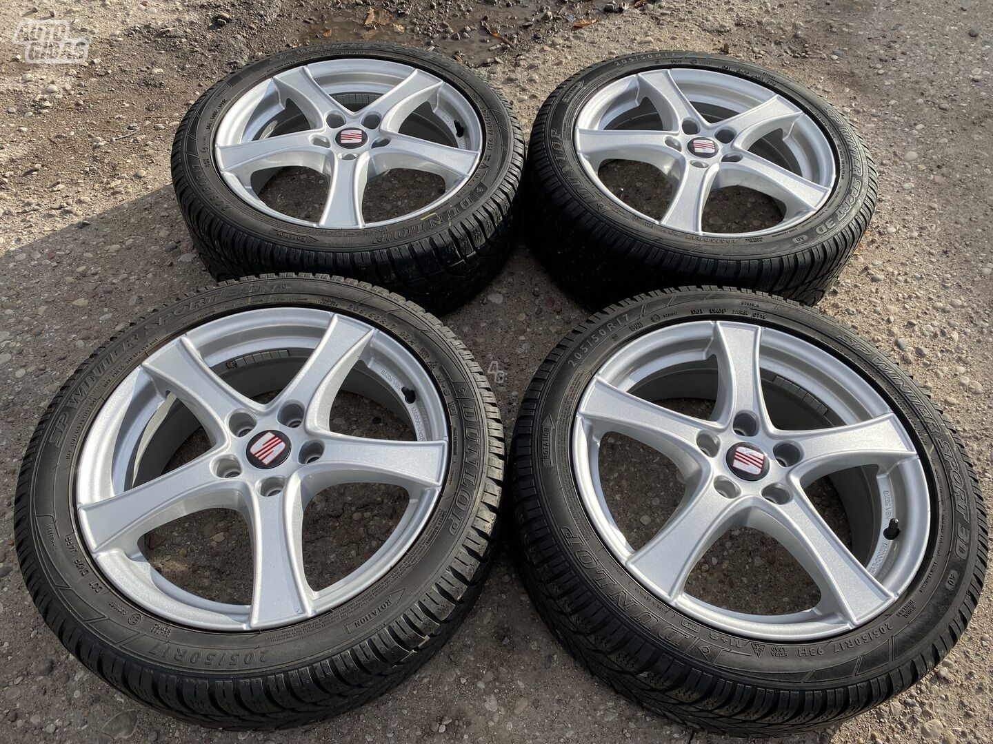 Seat Siunciam, 6.5J ET42 light alloy R17 rims