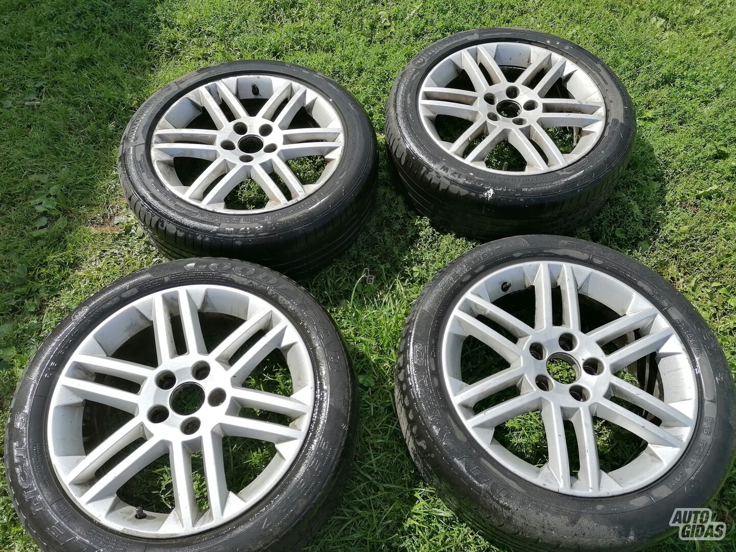 Light alloy R17 rims