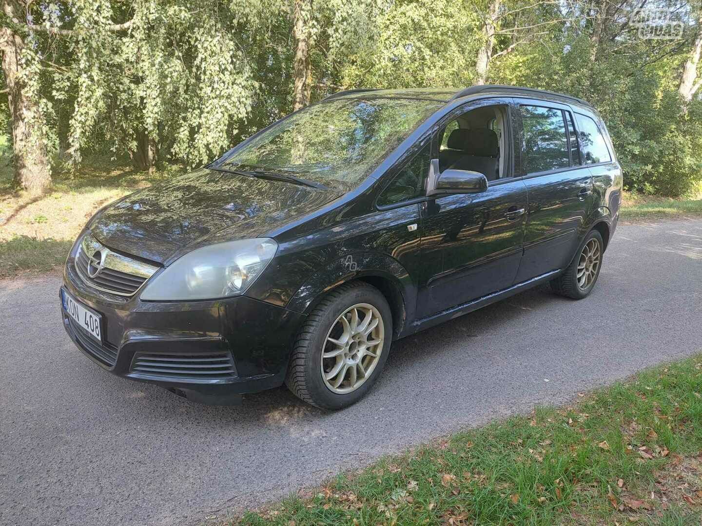 Opel Zafira 2006 m Vienatūris