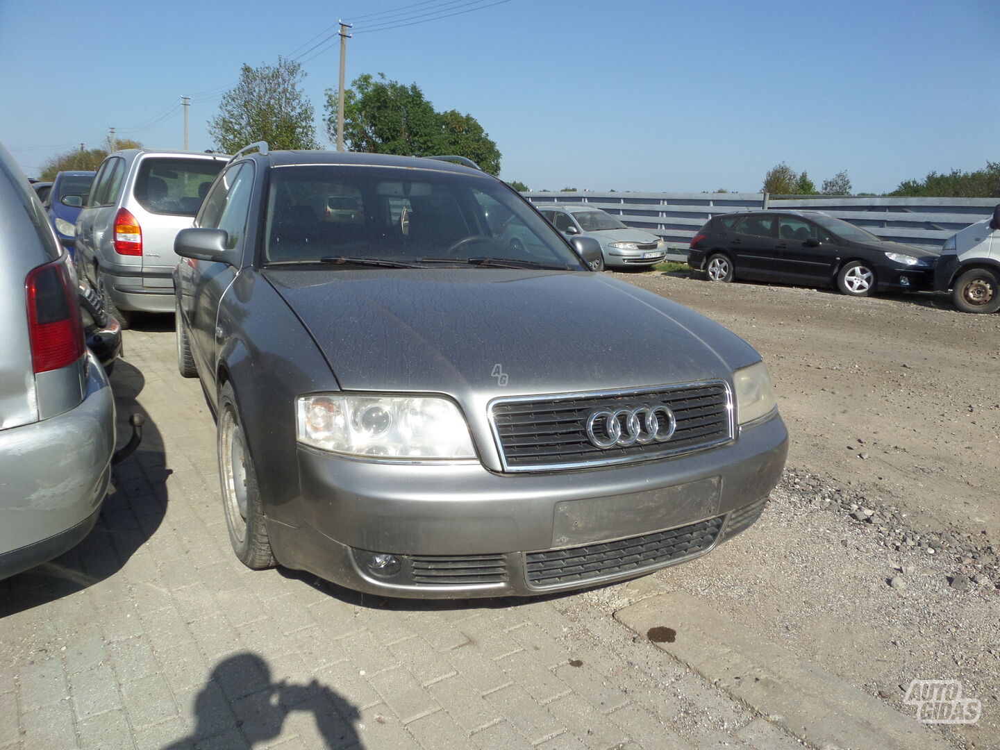 Audi A6 2002 m dalys