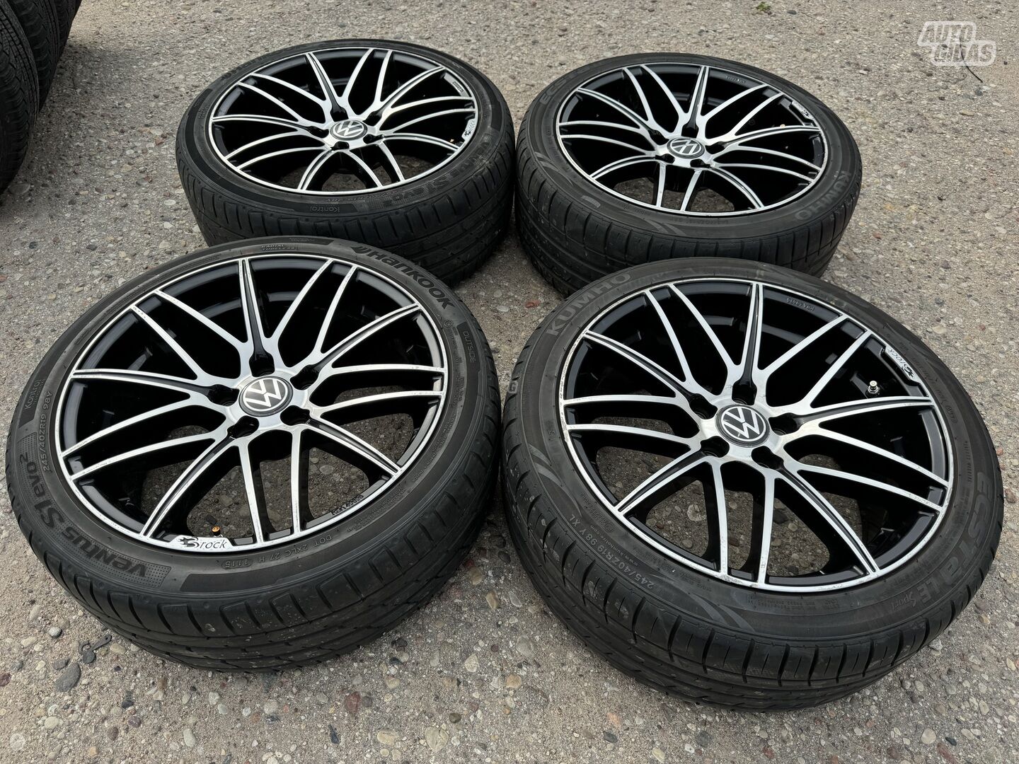 Volkswagen Siunciam, 8.5J ET35 Transporter light alloy R19 rims