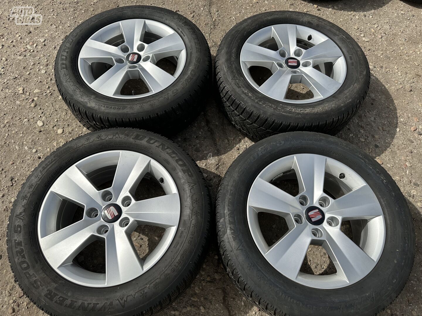 Seat Siunciam, 6.5J ET41 light alloy R16 rims