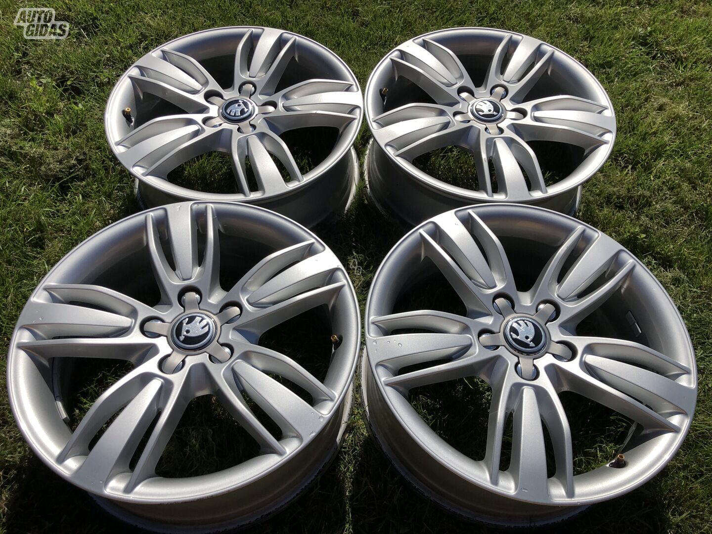 Skoda Siunciam, 6,5J ET33 light alloy R17 rims