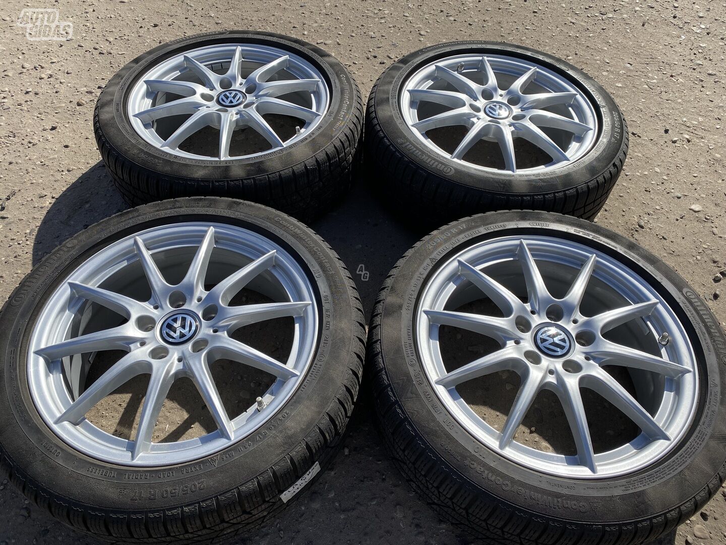 Volkswagen Siunciam, 7,5J ET53 light alloy R17 rims