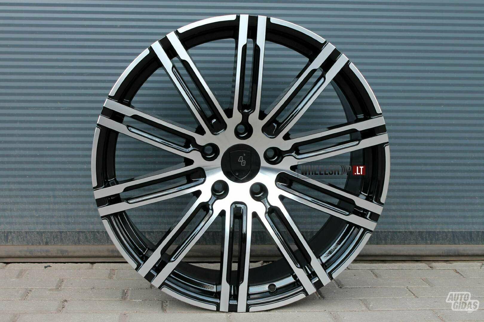 EU-B1026 Black Polished rims