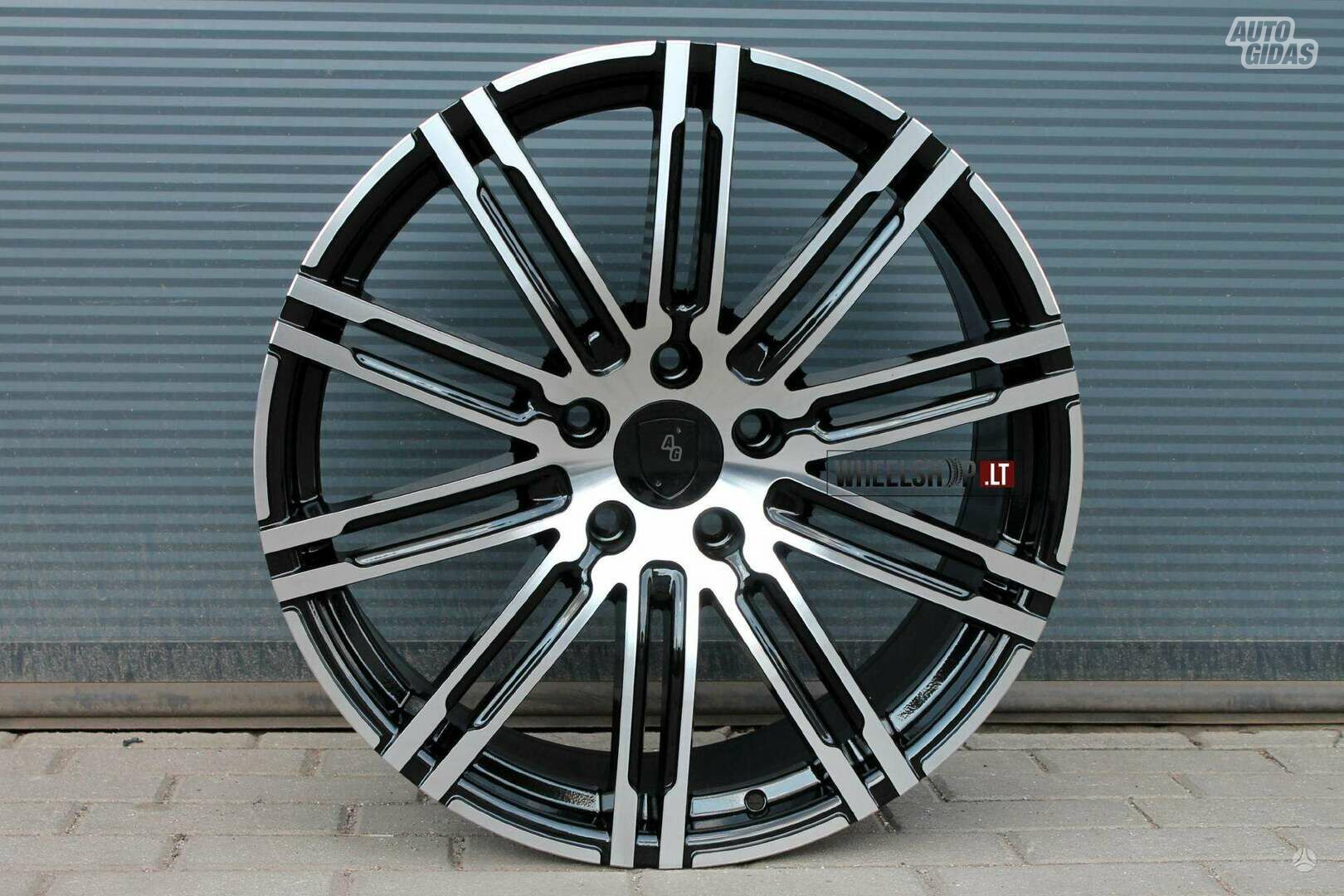 Porsche EU-B1026 Black Polished light alloy R21 rims