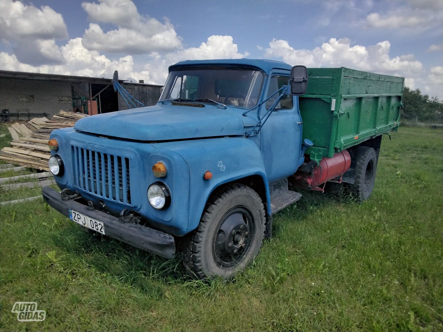 Gaz 53 1984 y Dump truck