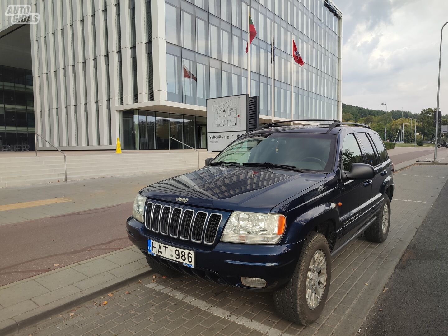 Jeep Grand Cherokee 2003 m Visureigis