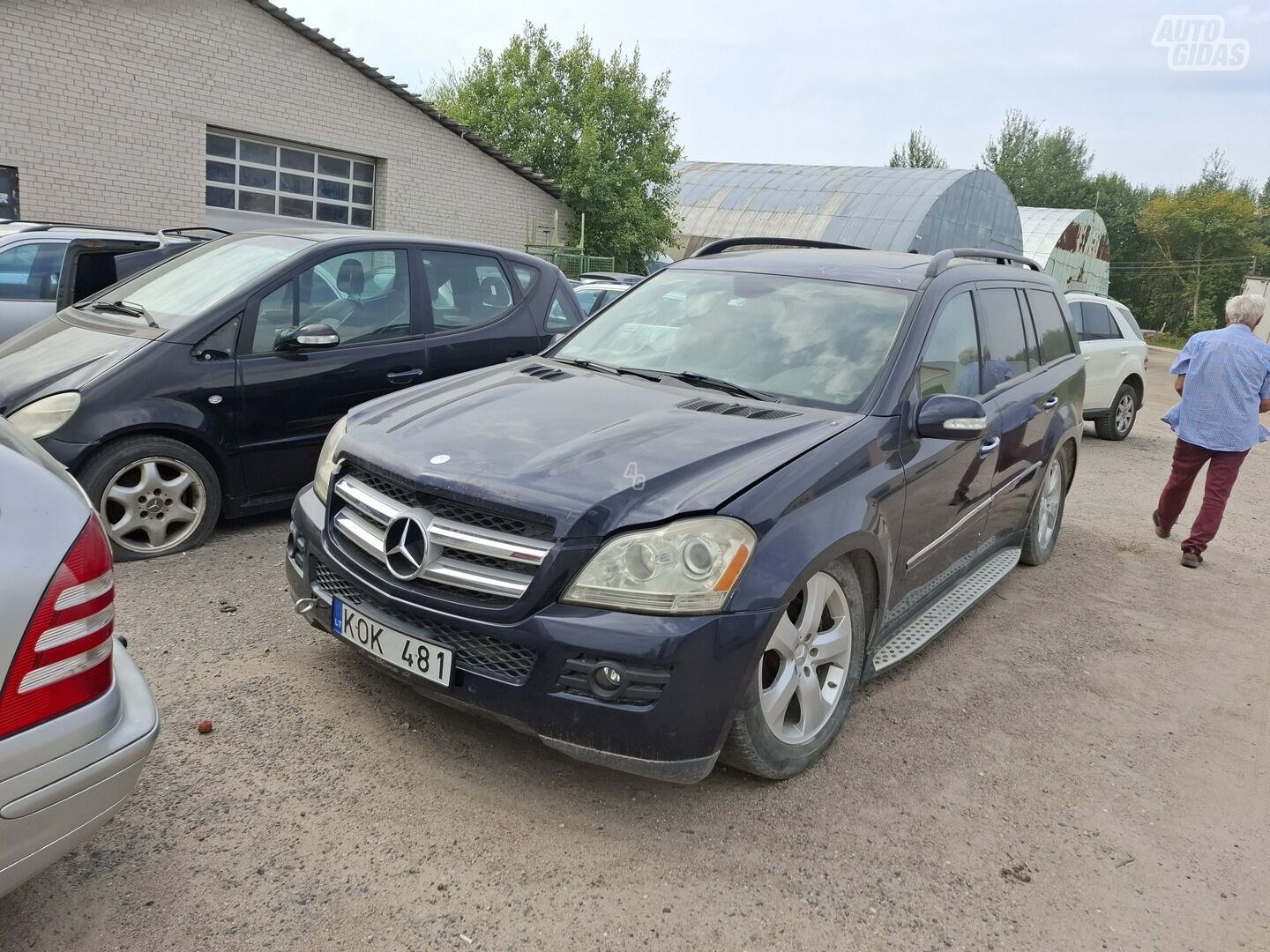 Mercedes-Benz Gl 450 2007 m dalys