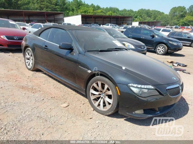 Bmw 650 2008 m Kabrioletas