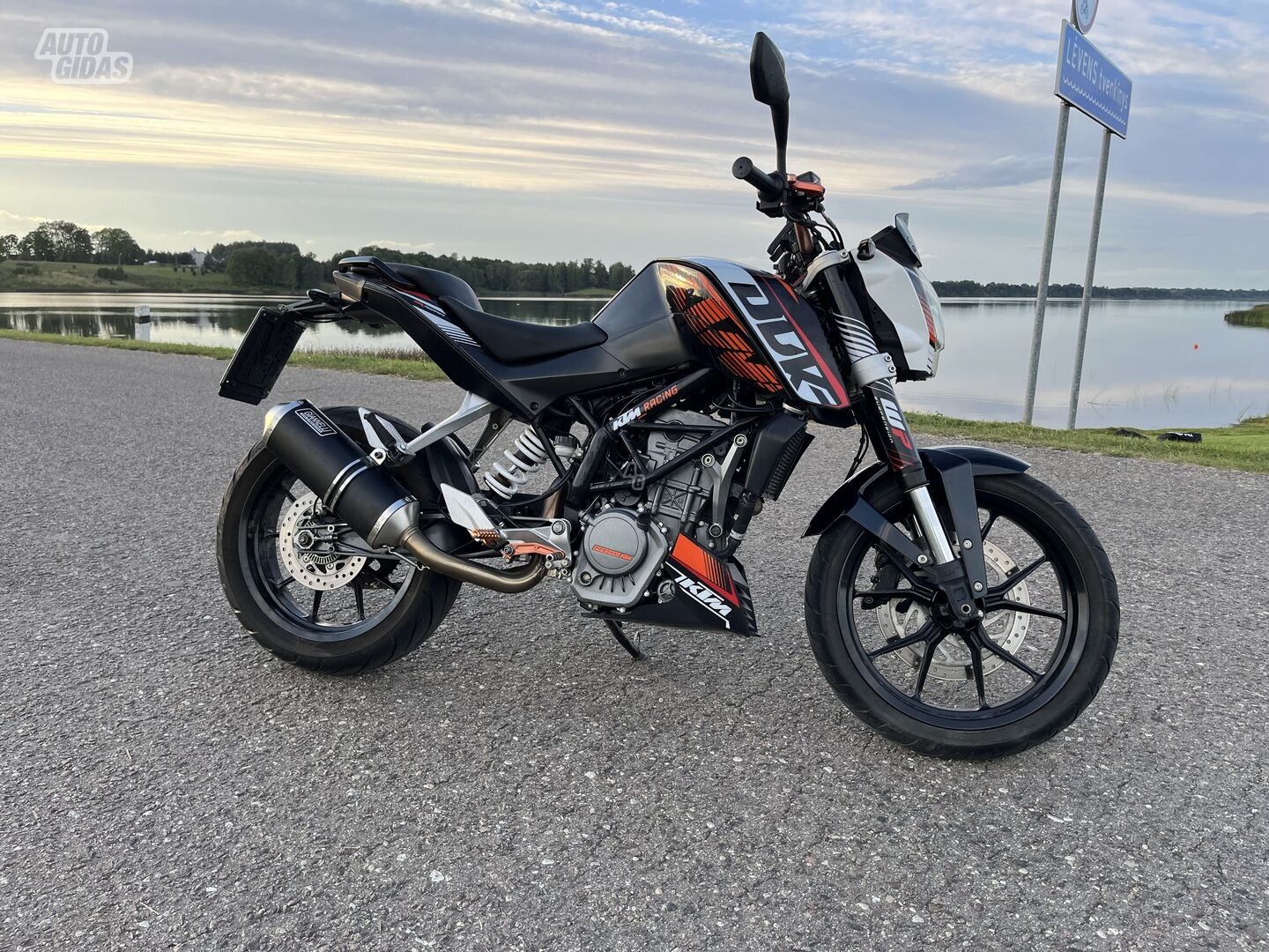 KTM Duke 2014 m Klasikinis / Streetbike motociklas