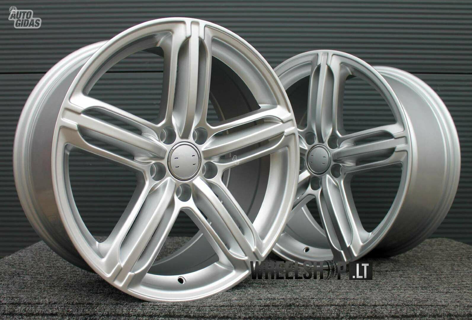 Audi EU-XF657 Style Silver light alloy R20 rims