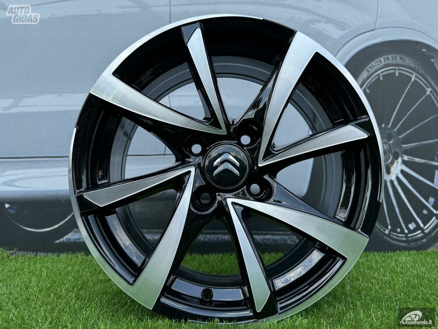 Autowheels Citroen Aircross, C3-XR light alloy R15 rims