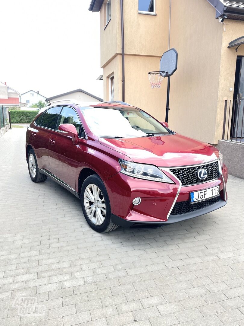 Lexus RX 450h 2010 y Off-road / Crossover