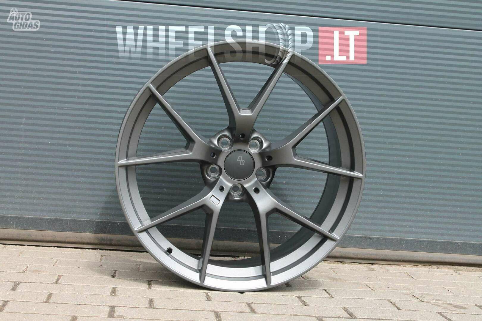 763m EU-Morgan style Matt Grey rims