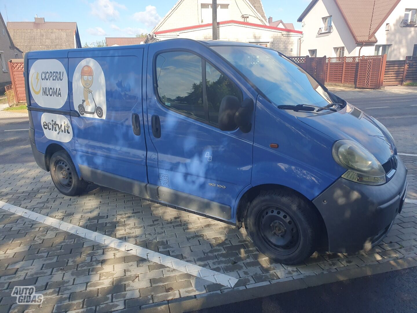 Renault Trafic 2002 m Vienatūris