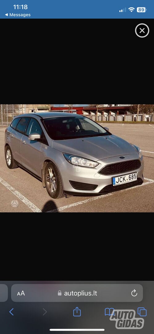 Ford Focus 2016 m Universalas