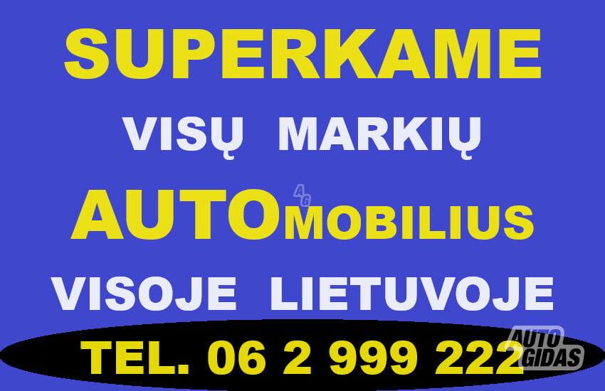 Auto supirkimas visoje lietuvoje i +3706 2 999 222