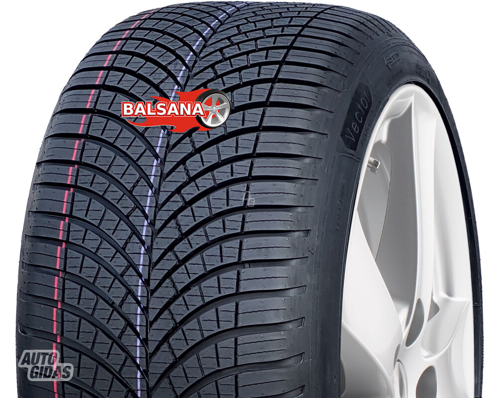 Goodyear Goodyear Vector 4Sea R17 universalios padangos lengviesiems