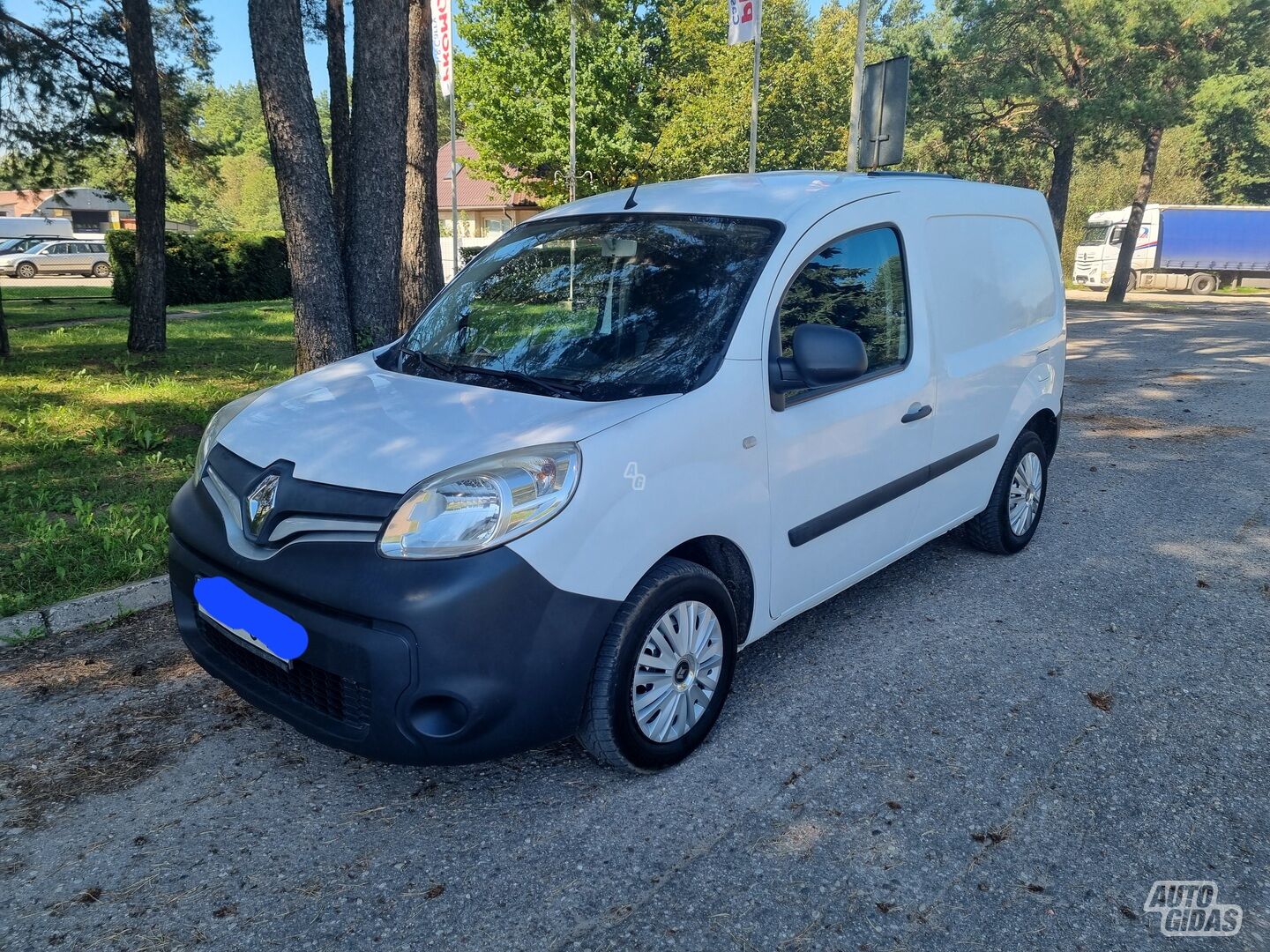 Renault Kangoo 2014 m Komercinis auto(su būda)