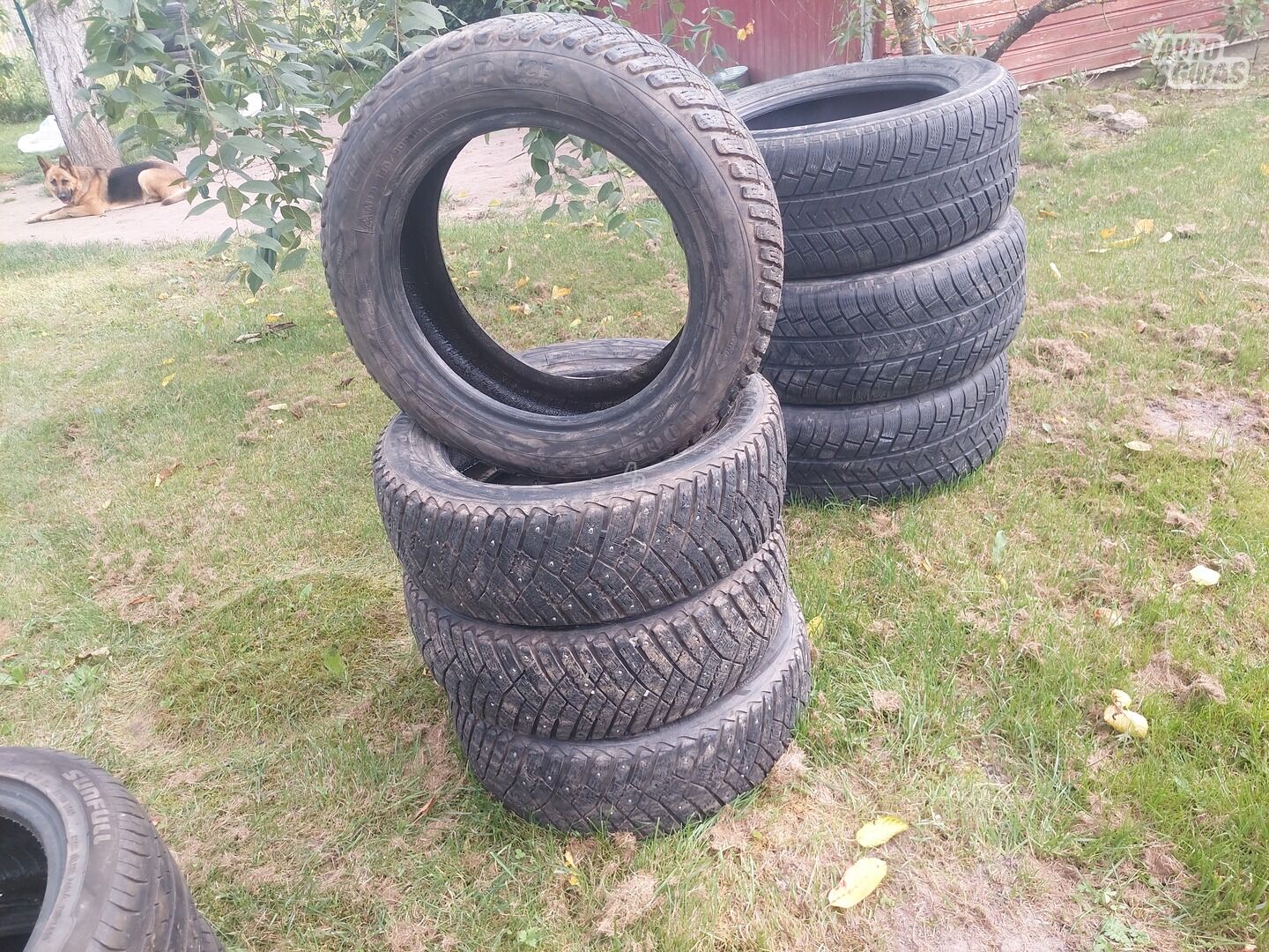 Goodyear R15 žieminės padangos lengviesiems