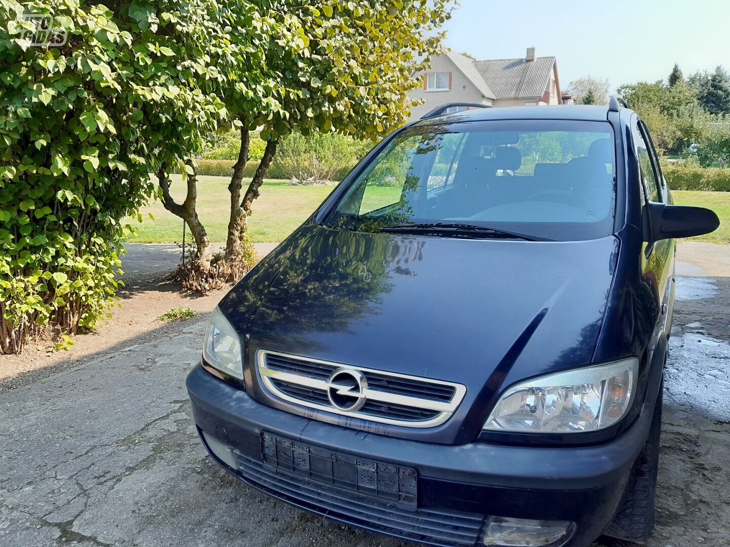 Opel Zafira A 2004 m dalys