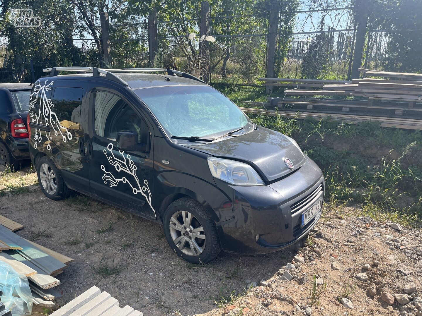 Fiat Fiorino 2008 m Vienatūris