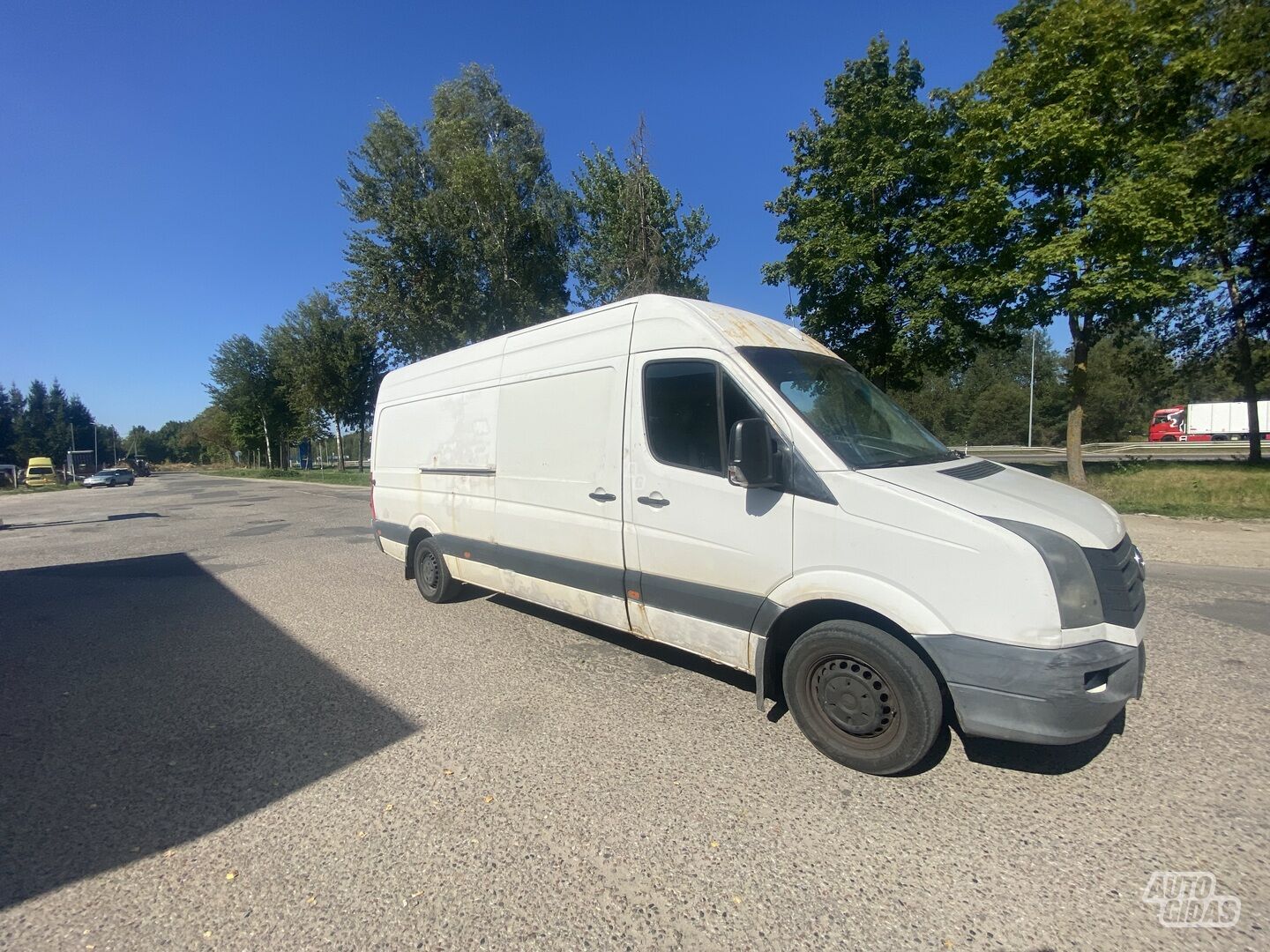 Volkswagen Crafter 2012 г Грузовой микроавтобус