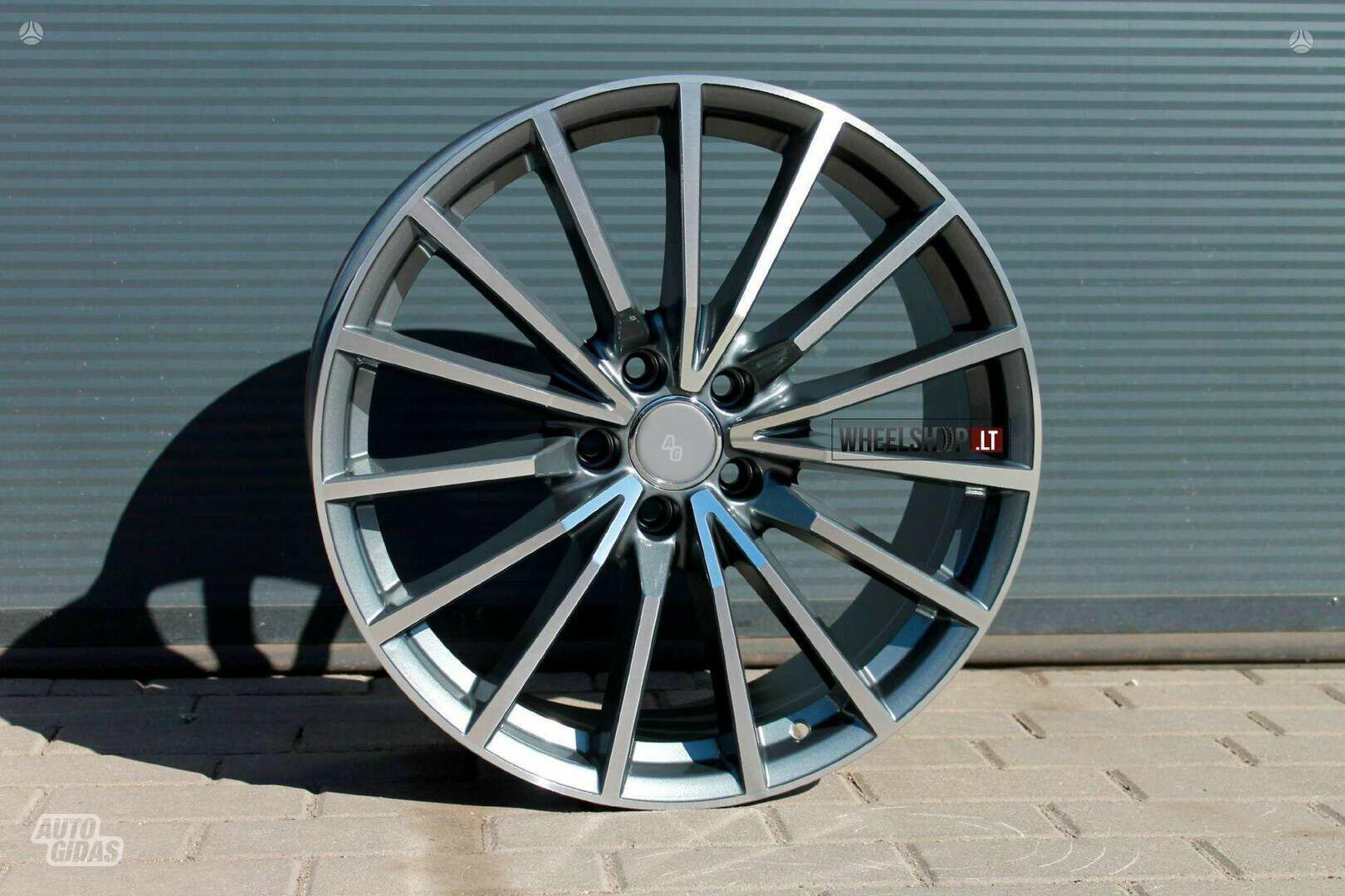 Audi EU-B256 Grey Polished light alloy R18 rims