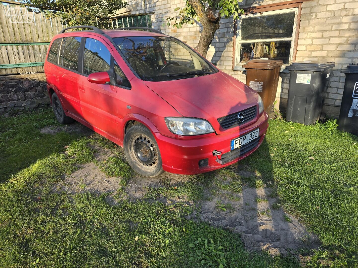 Opel Zafira 2005 y Van