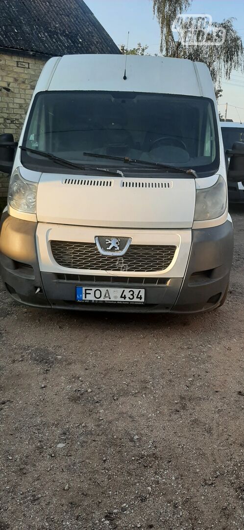 Peugeot Boxer 2011 m Krovininis mikroautobusas