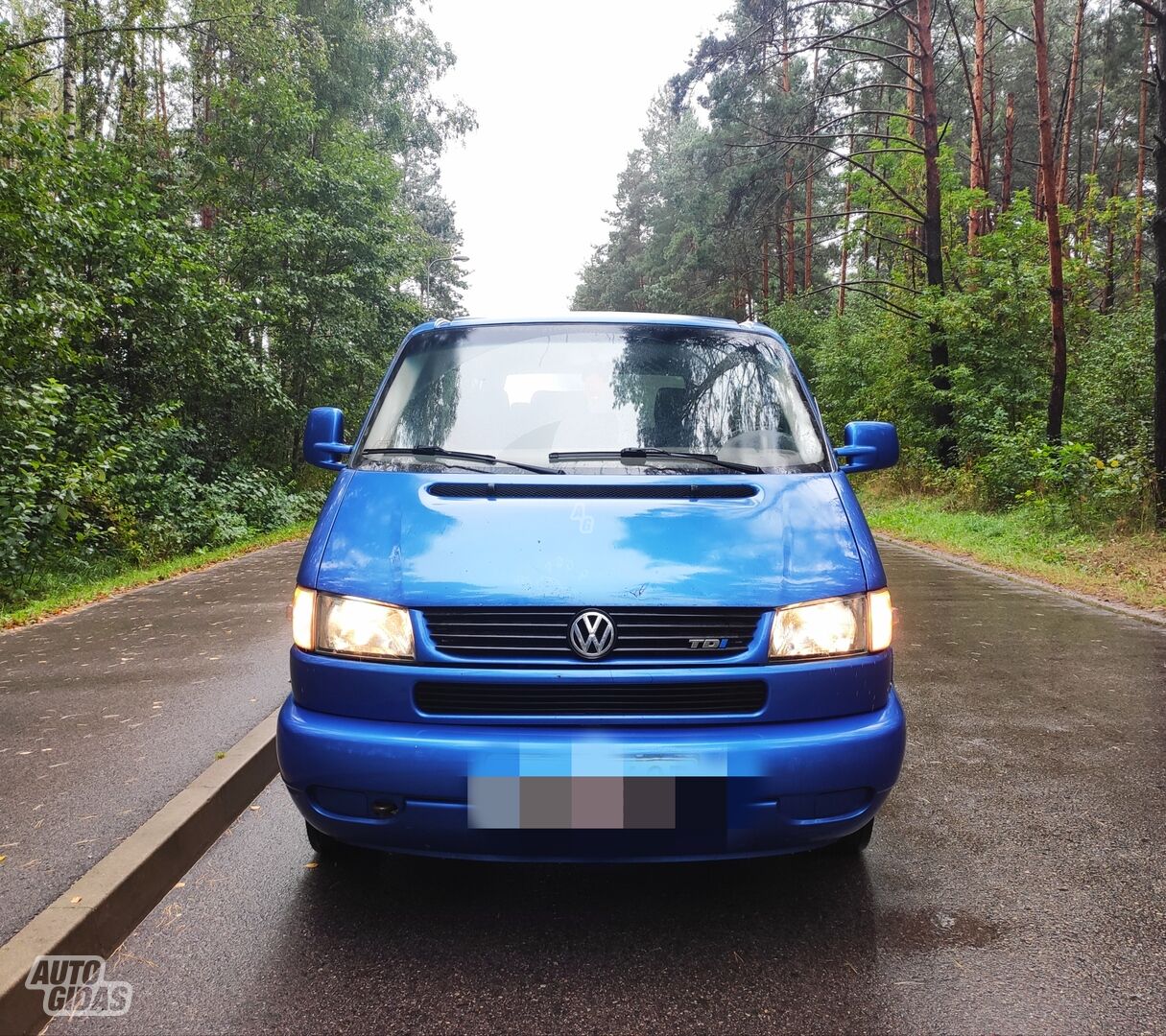 Volkswagen Transporter 2001 г Микроавтобус