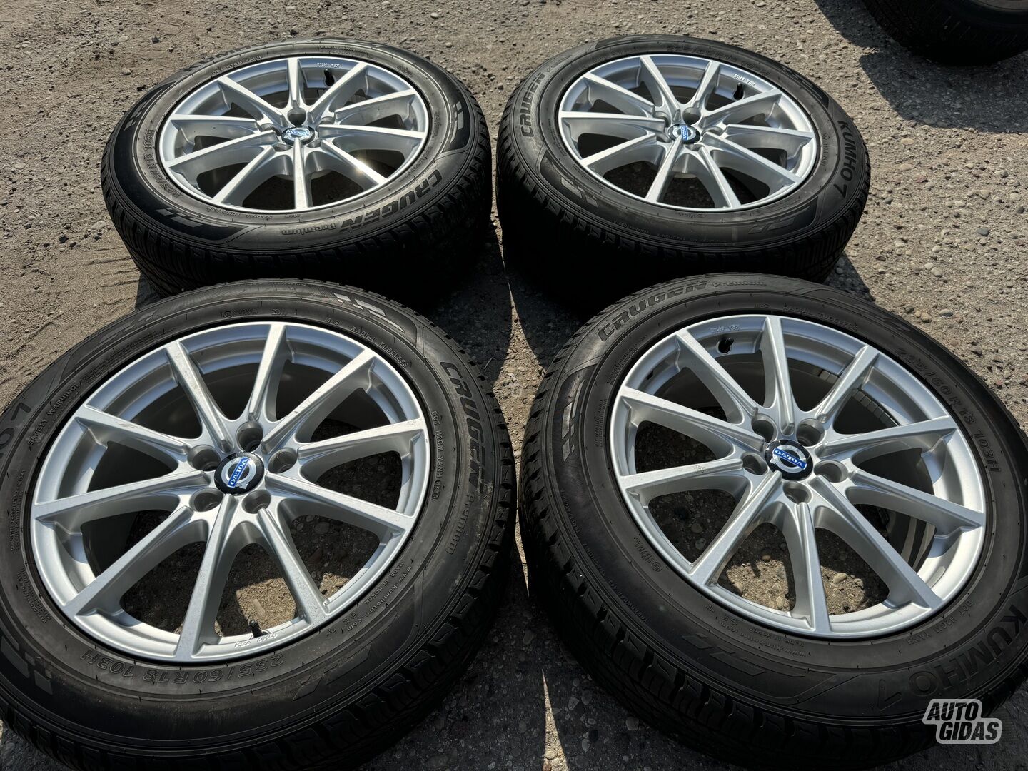 Volvo Siunciam 8J ET50 light alloy R18 rims