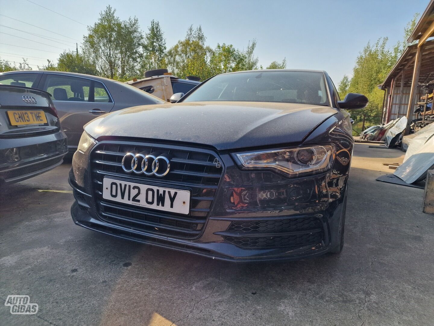 Audi A6 2012 m dalys