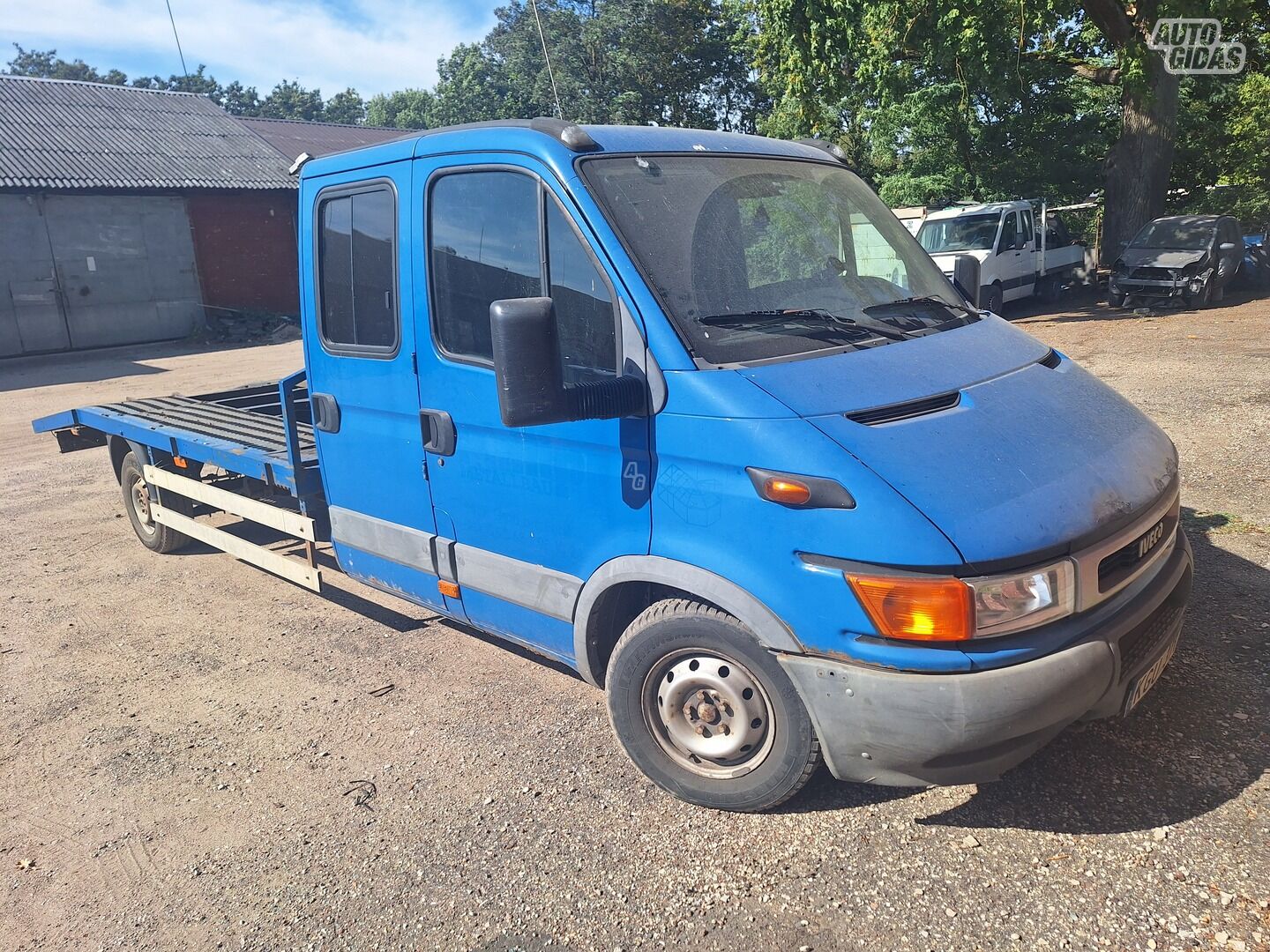 Iveco 35S12 2001 г Грузовой микроавтобус