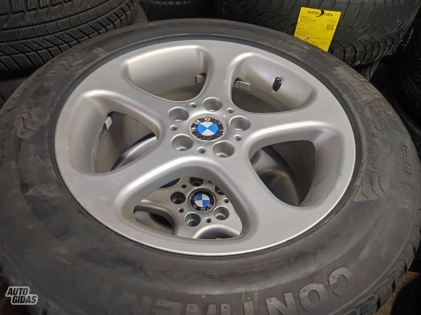 BMW x5 light alloy R17 rims