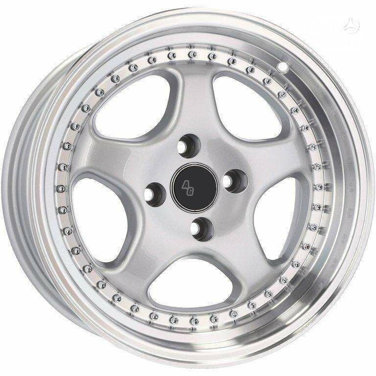 EU-BK660 Style Silver rims