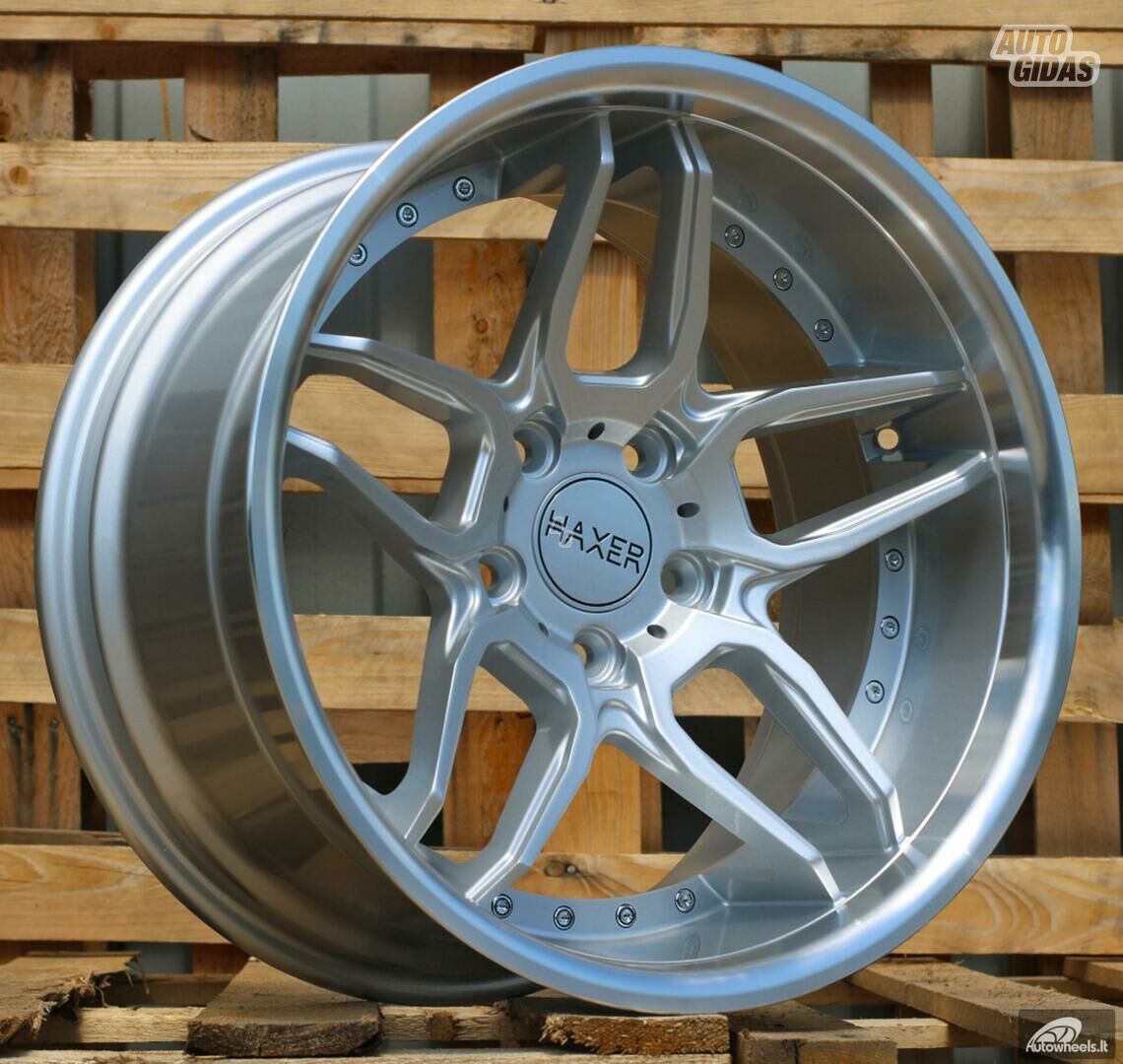 HAXER Wheels Haxer HX030 E38, E39, E60, E65 lengvojo lydinio R18 ratlankiai