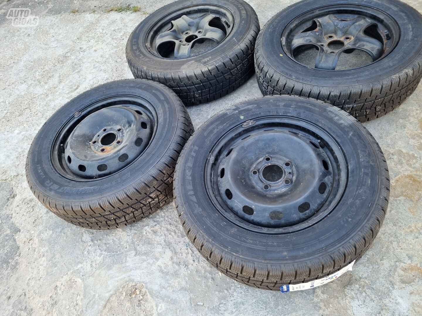 Renault Trafic Trafic steel stamped R16 rims