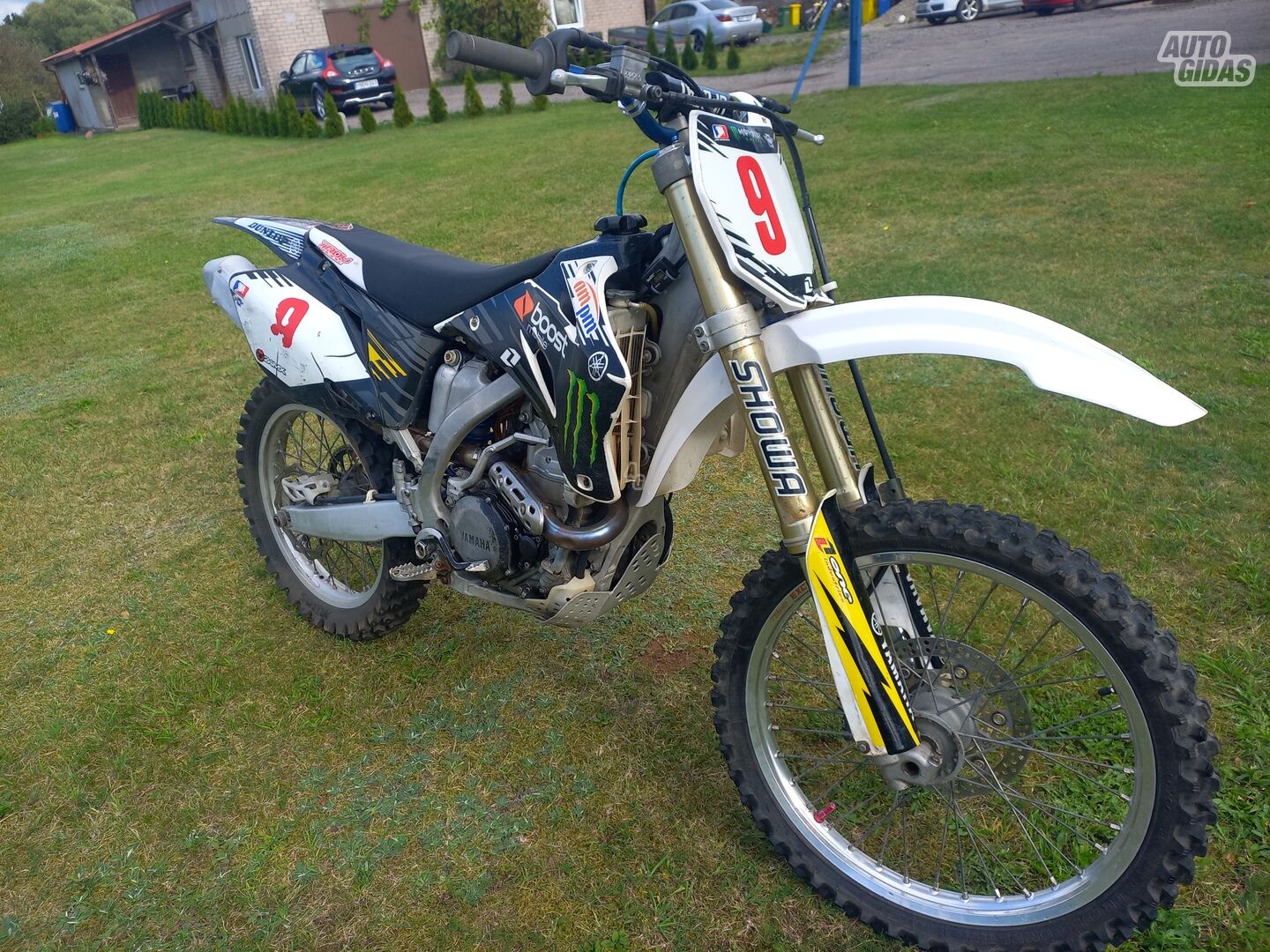 Yamaha YZF 2009 y Motocross / Supermoto motorcycle