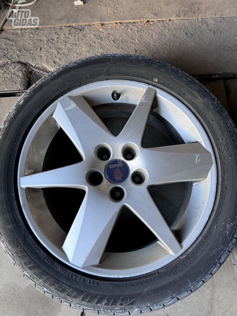 Light alloy R17 rims