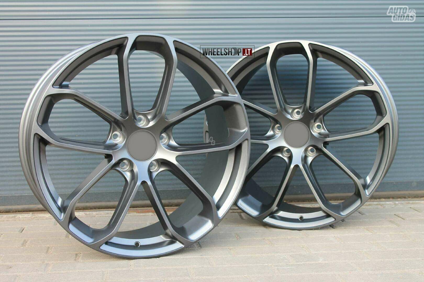 Cayenne EU-H5084 Style Grey rims