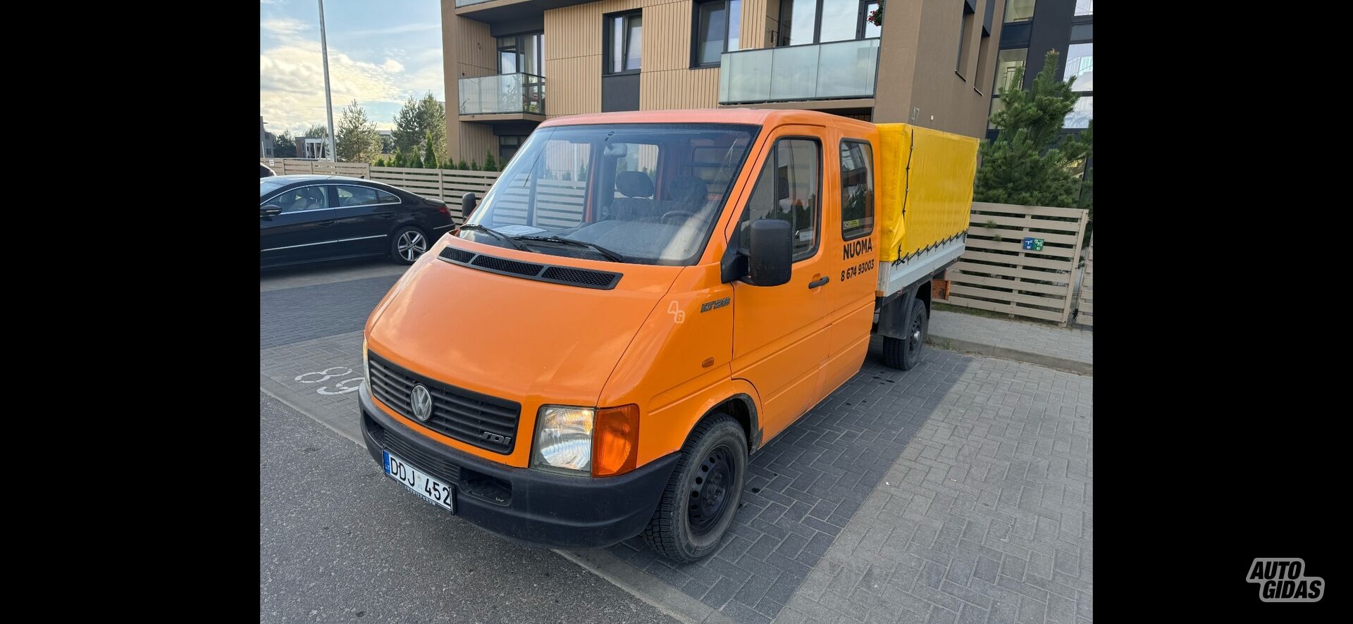 Volkswagen LT 1998 y Commercial auto (with box)